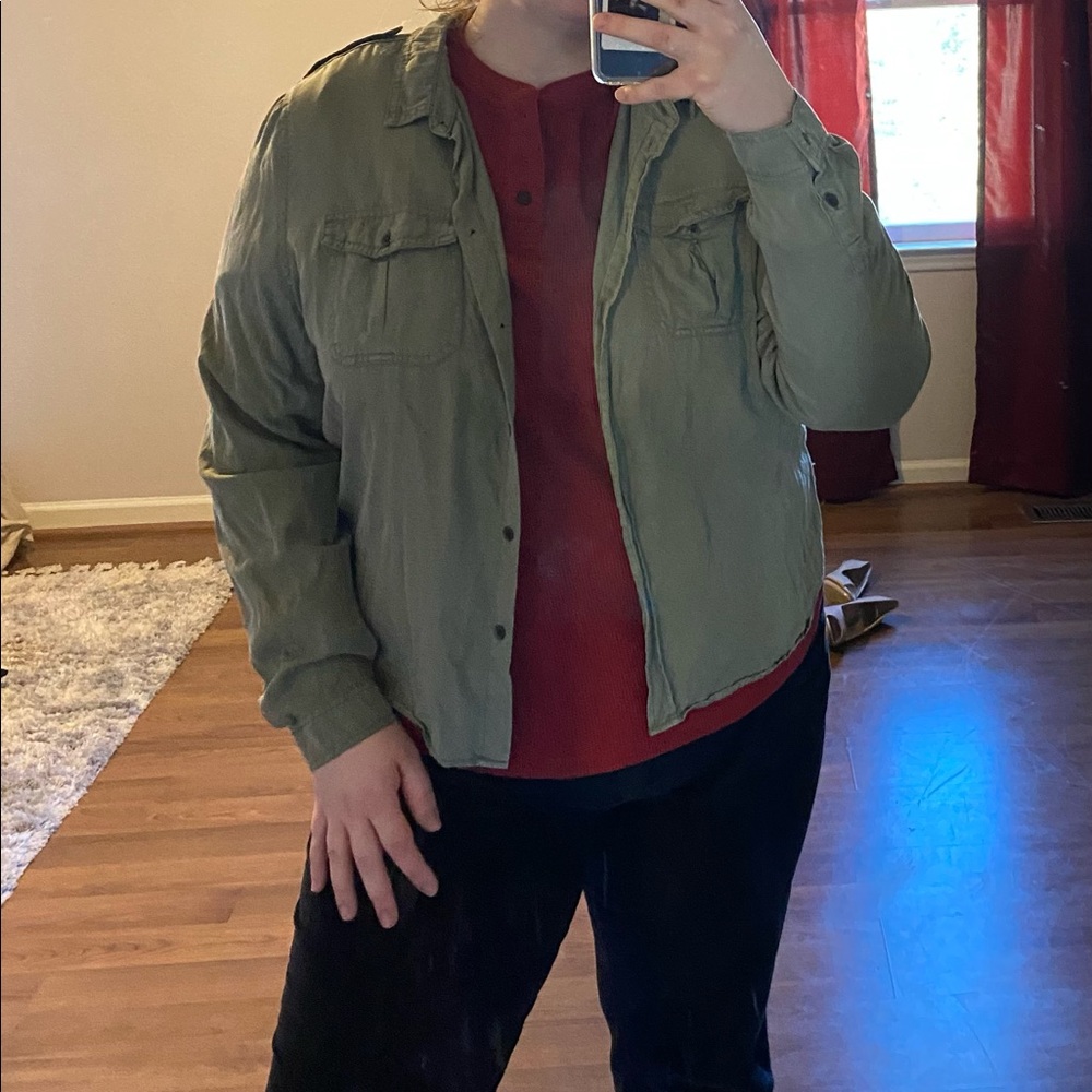 Green Army Jacket